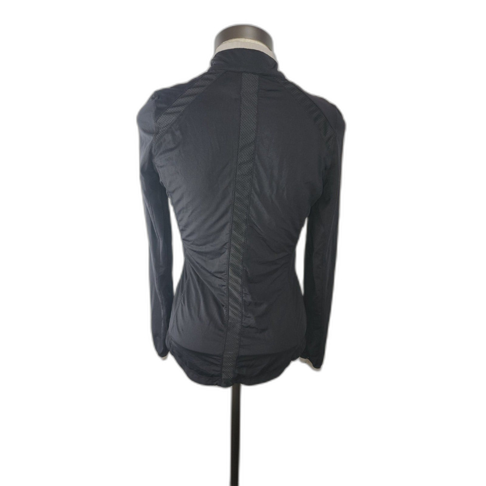 Goode Rider Luxe long sleeve black Equestrian Shirt size S - Picture 3 of 6